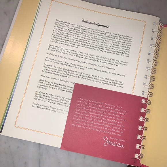 Cookbook "Deceptively Delicious" by Jessica Seinfeld (Jerry Seinfeld's wife) - Picture 5 of 5